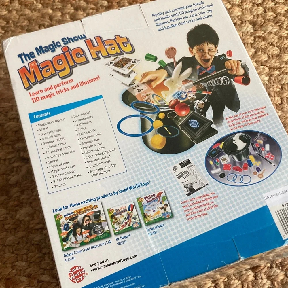 New: The Magic Show Magic Hat from Small World Creative